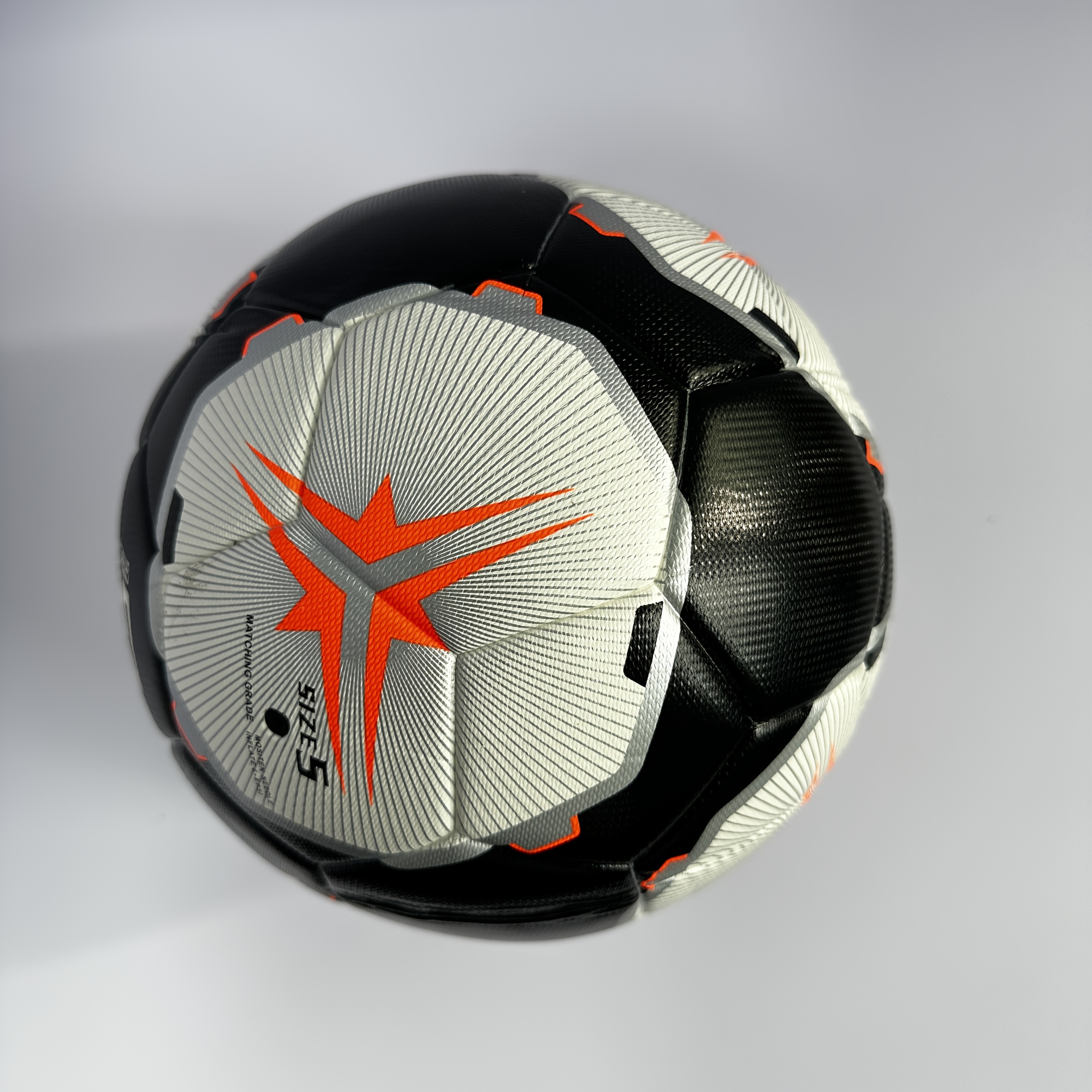 

Soccer Ball For Fans, Non-slip Pu Material, Seamless Construction, Orange - Perfect New Year Gift For Son