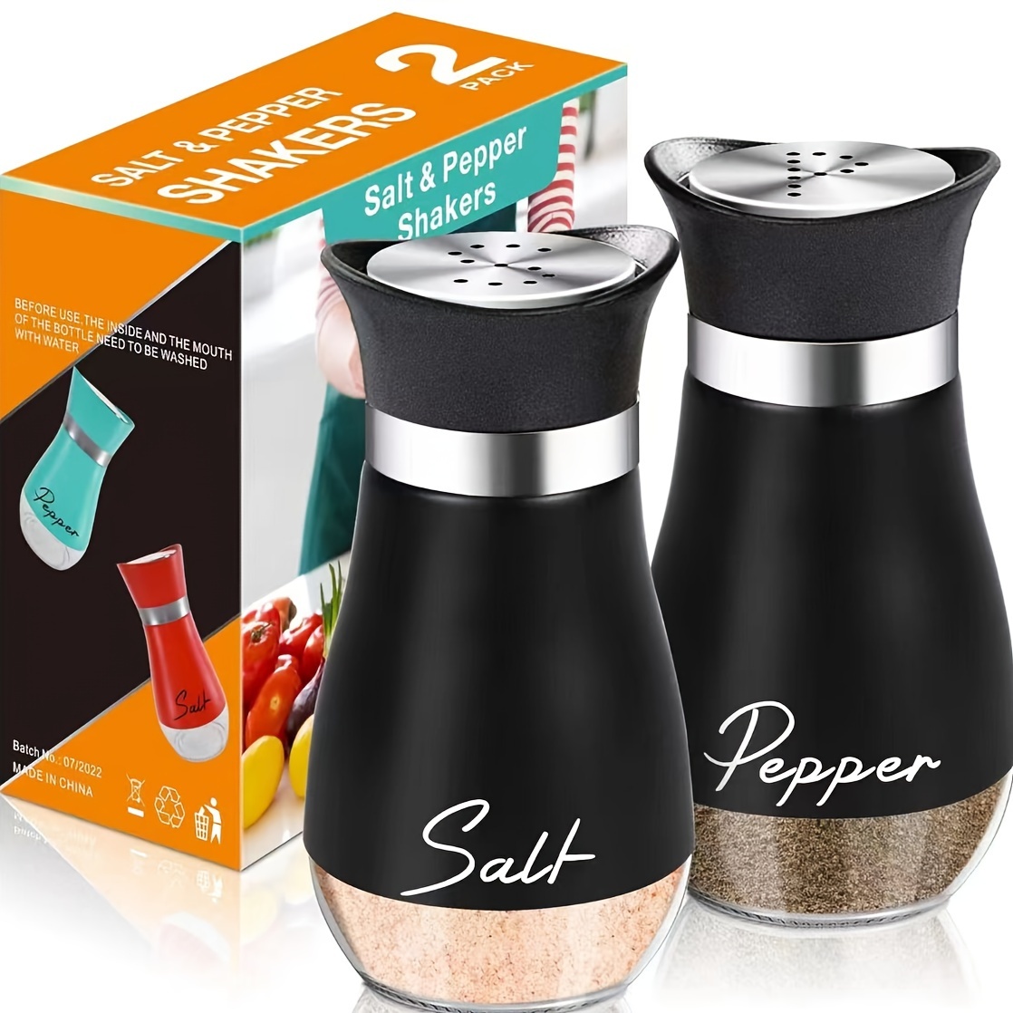 TEMU Set sale e multifunzionali. Sale, , bottiglie per spruzzare, bottiglie per condimenti disponibili in molti colori e facili da .