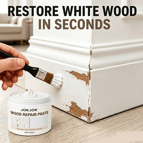 35ml wood repair cream peeling wooden baseboard cabinet floor scratches nail holes easy diy household furniture renovation filler paste