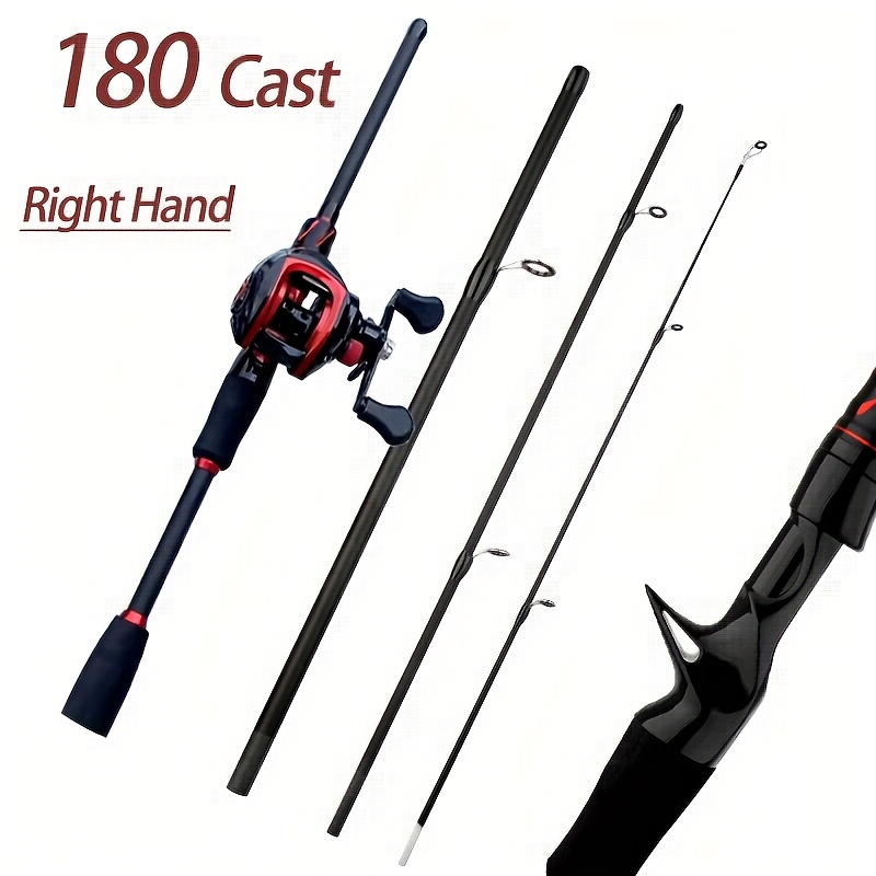 7' baitcaster rod Pioneer 7' Fishing Rod Baitcaster Rod for Largemouth Smallmouth Walleye