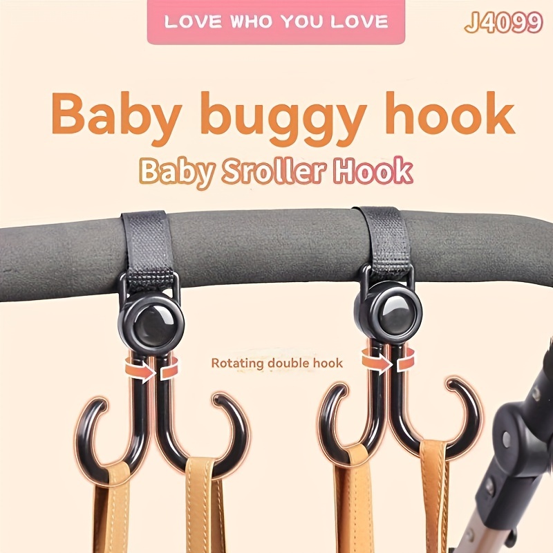 

Hook Double Hook Children's Stroller Hanging Bag Storage Hook Children's Stroller Hook Bicycle Hook Motorcycle Hook Shopping Cart Hook Electric Car Hook