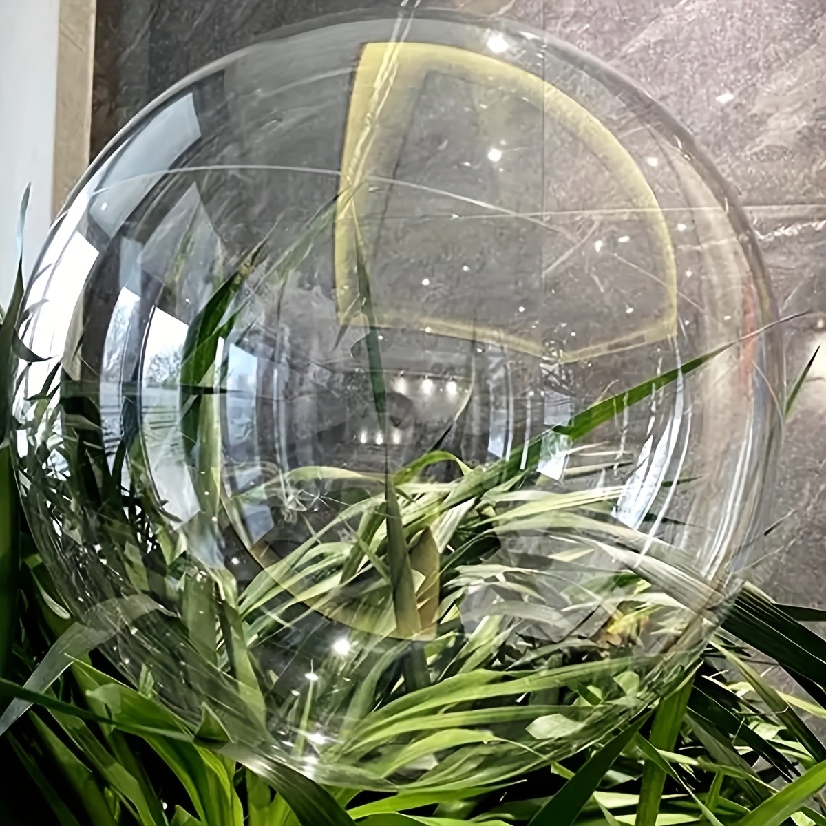 Image of 6pcs Bobo Balloons - 36inch Big Clear Balloons Transparent Bobo Bubble Balloon, Clear Inflatable Air Helium Globos, Wedding Birthday Party Decoration, Shower Decor, Party Decor Supplies