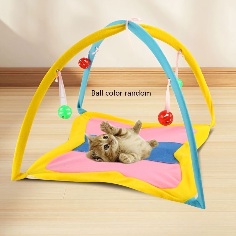 TEMU Pet Supplies/cat Breathable Cartoon Fun Bed, Cat Tent-cat Self-entertainment Toy, Without Battery