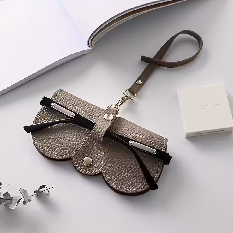 3pcs new portable eyeglass case cute eyeglass holder ladys simple eyeglass bag eyeglass accessories foldable eyeglass case case for multiples portable glasses protective case case for glasses bling eye glass storage eyeglass protection accessories compact storage cute case case secure closure multipurpose case eyewear organizer essentials Product details 6