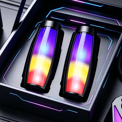 free portable mini speaker spring camping indoor and outdoor music player travel hiking cycling beach parties parties and gifts compact led ambient light color changing saving