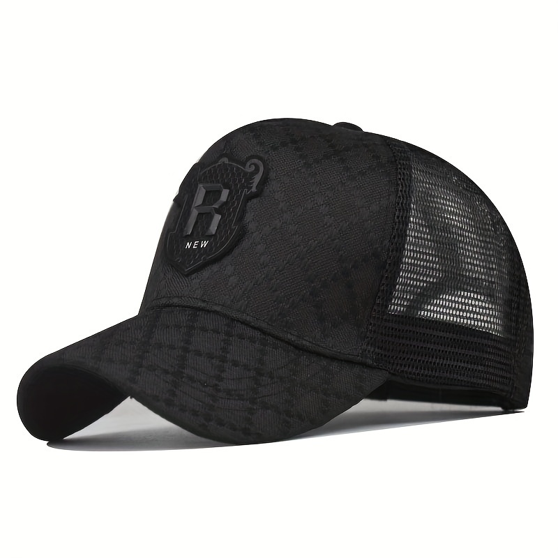 

Light Luxury Hat Men's Baseball Hat Fashion Women's Casual Visor Mesh Breathable Trend Cap Hat