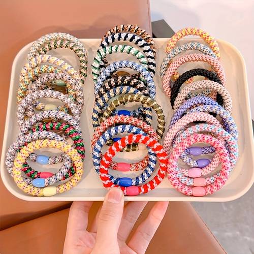 10pcs braided headband fashionable and trendy womens headband versatile headband with high hair loop