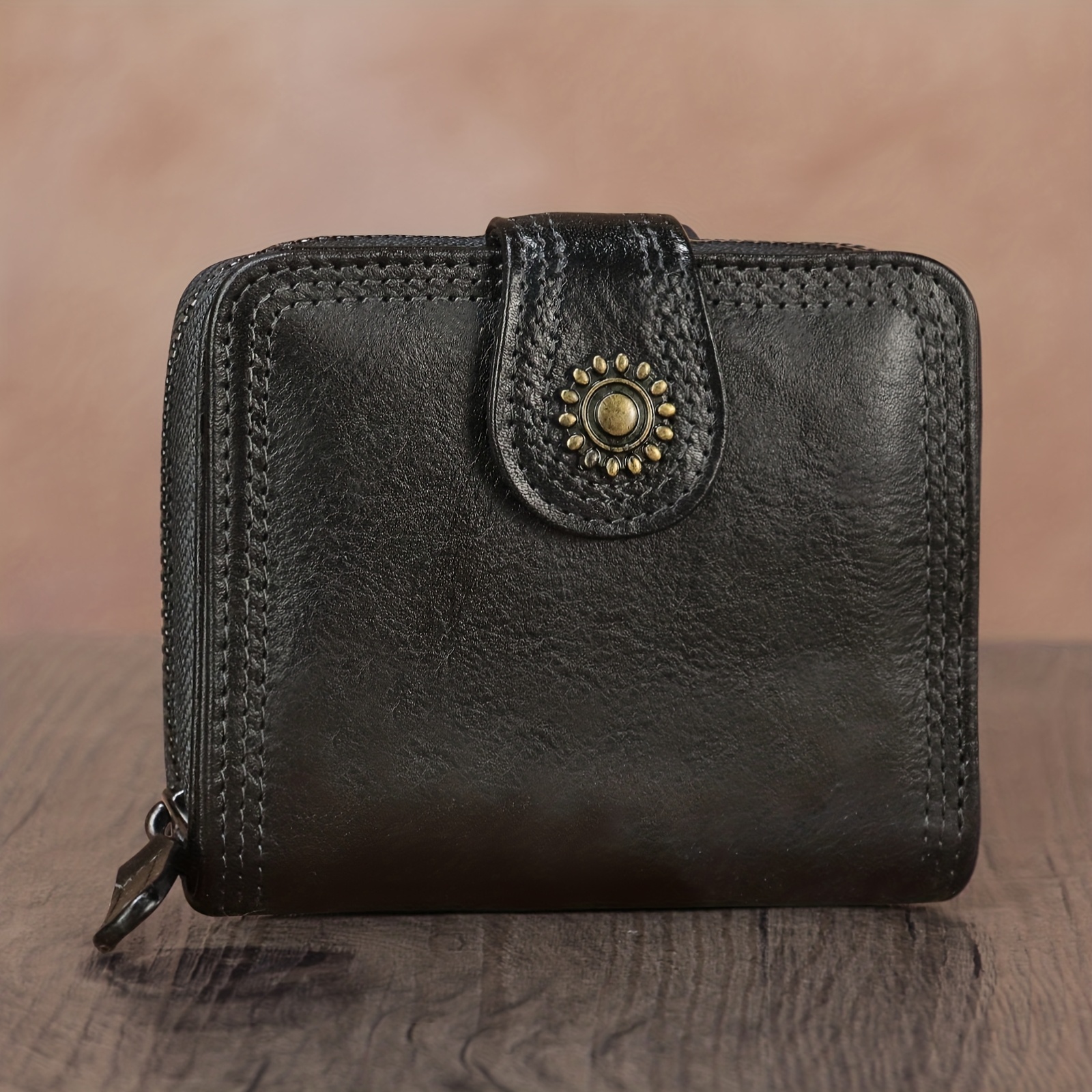 Genuine Leather Wallet Leather