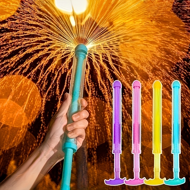 6pcs Random Colors Summer Firework Water Guns - Pool Toys, , Ideal For Pool Parties, Beach Gatherings, And Outdoor Summer Fun, Essential For Holiday Events, Durable Material, Party Enthusiasts'