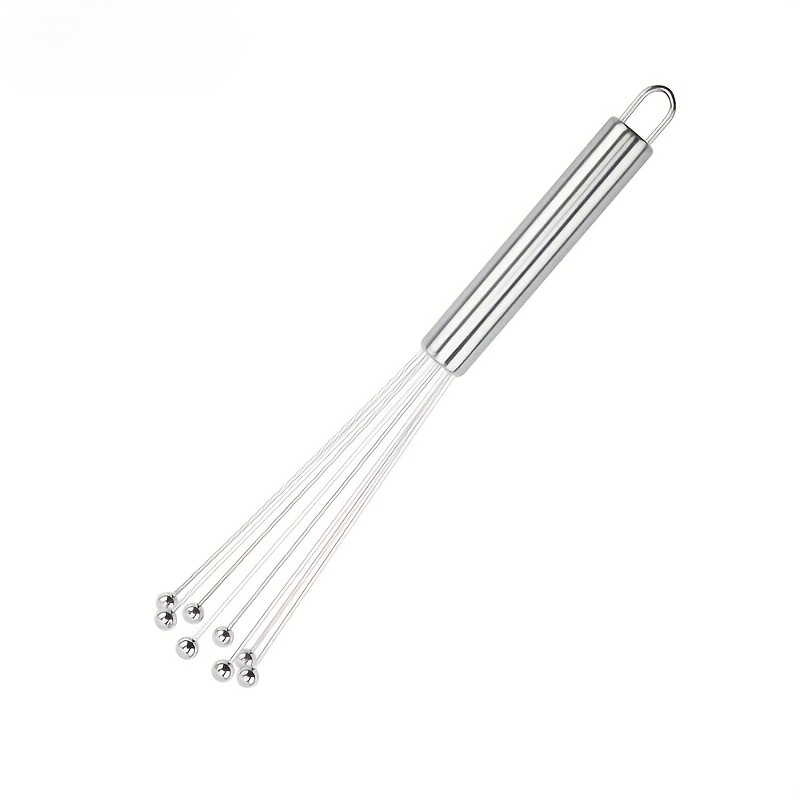 TEMU 1 Stainless Steel Ball Mixer- Heavy Duty 304 Stainless Steel Construction, Dishwasher Safe, Used For Baking, Whipping, Mixing, Cake Dough,
