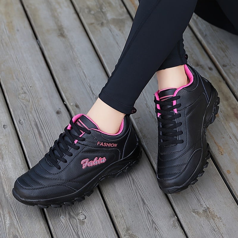 

Women's Casual Fashion Sneakers, Non-slip Water-resistant Running Shoes, Low-top Walking Comfort Shoes