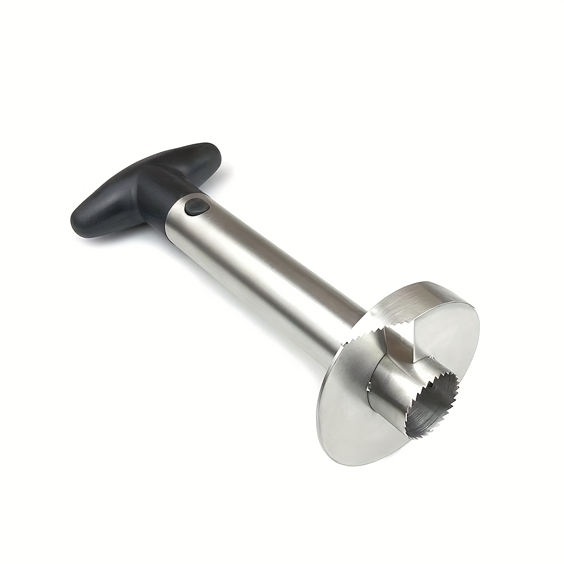 E-shop Hochleistungs-Ananas-Ausstecher & Schneidegerät aus Edelstahl mit scharfer - Müheloses Entkernen & Schneiden, rutschfeste Basis, ergonomischer