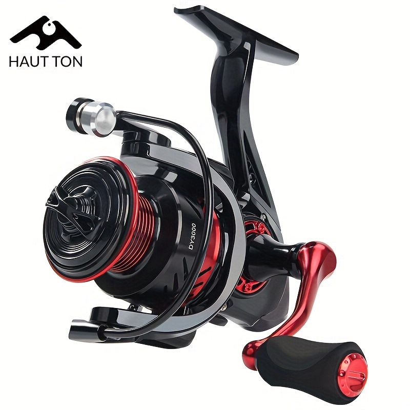 THKFISH Moulinet de pêche au Lancer en Eau salée 10000, 13+1BB Corps métallique Moulinet de pêche au Lancer en Eau salée, Moulinet à Tambour en Aluminium CNC pour Longs Lancers
