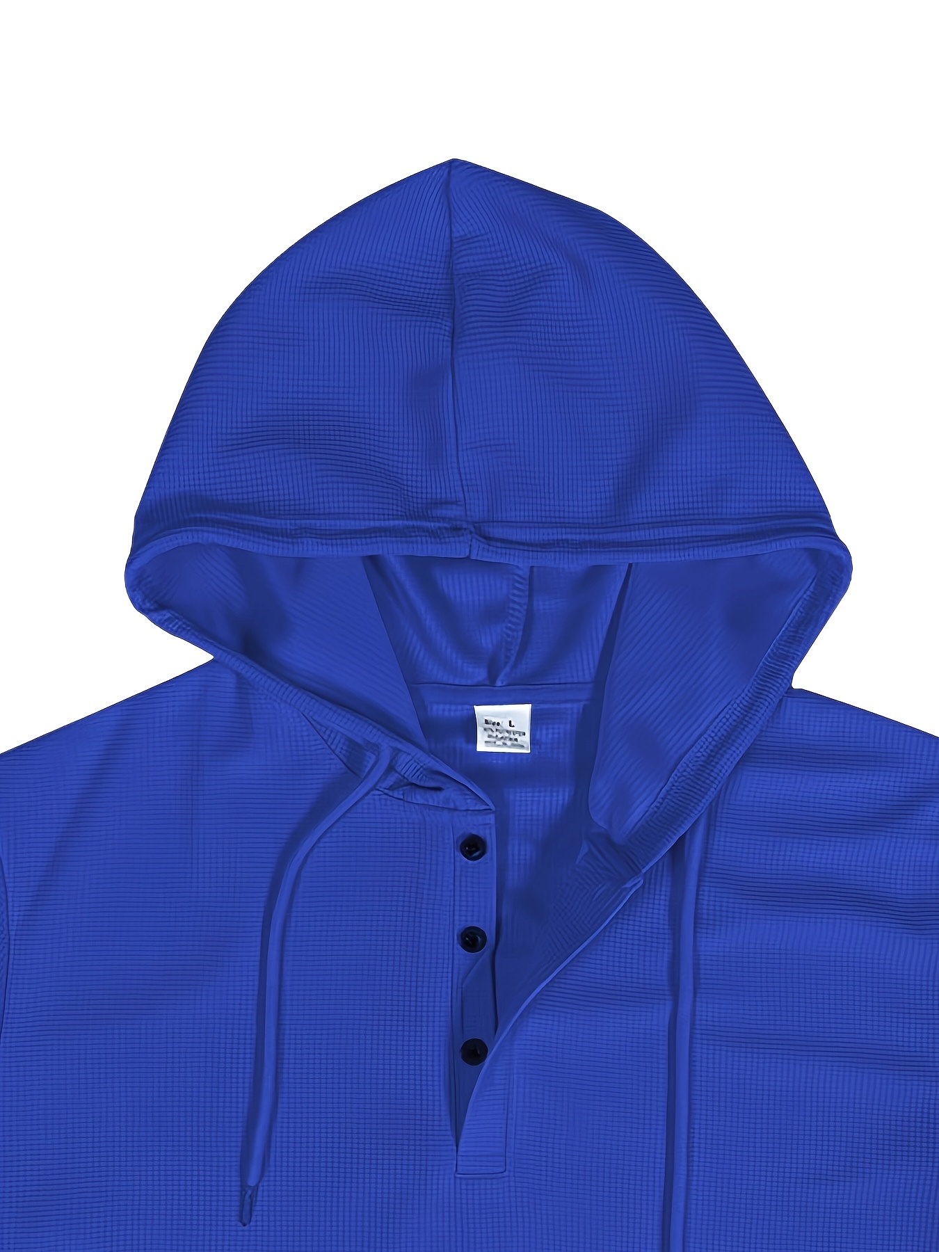men's long sleeve hoodie + pants co ord set solid color - Temu