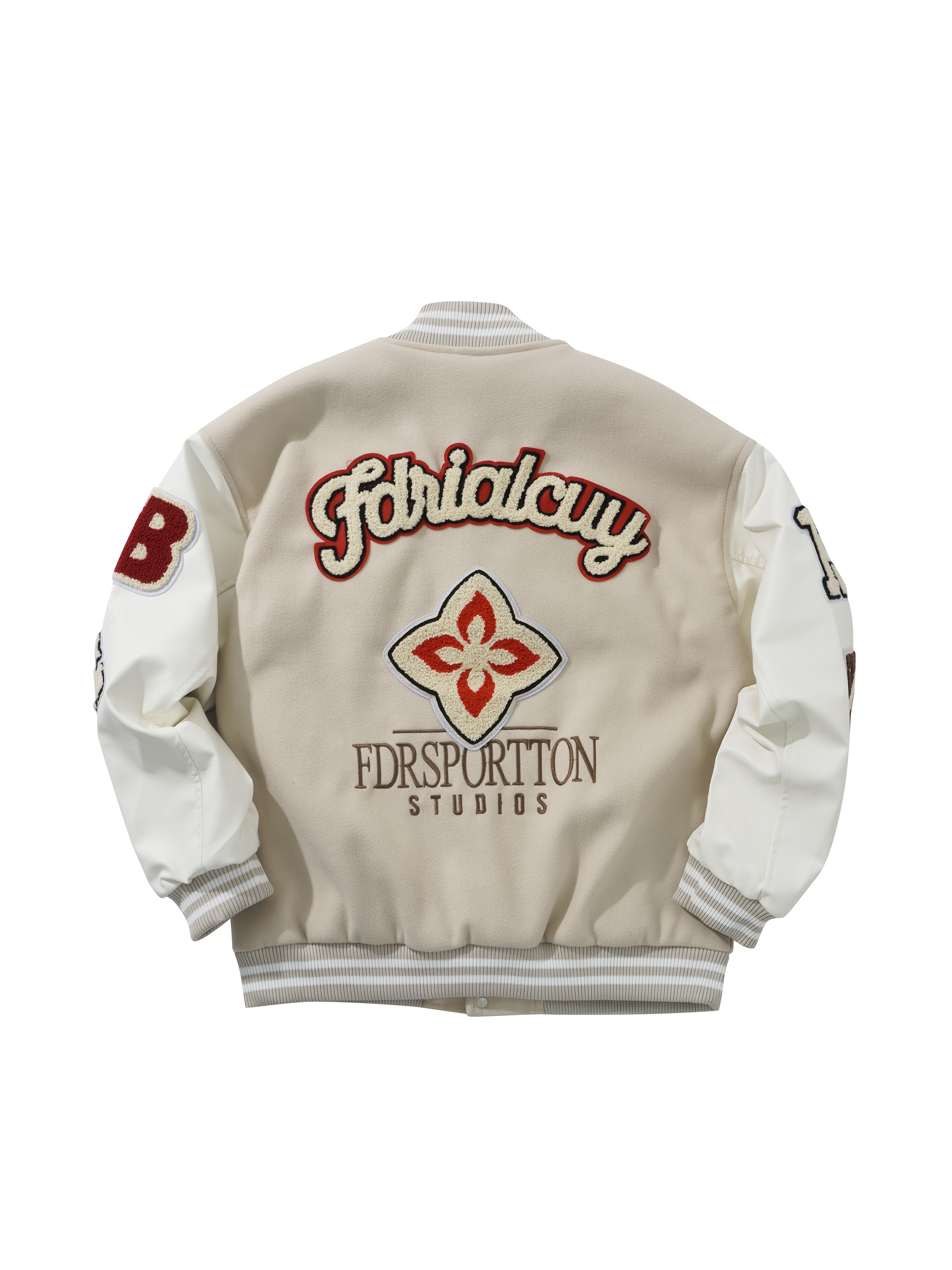 vaillton varsity jacket retro loose fit - Temu Canada