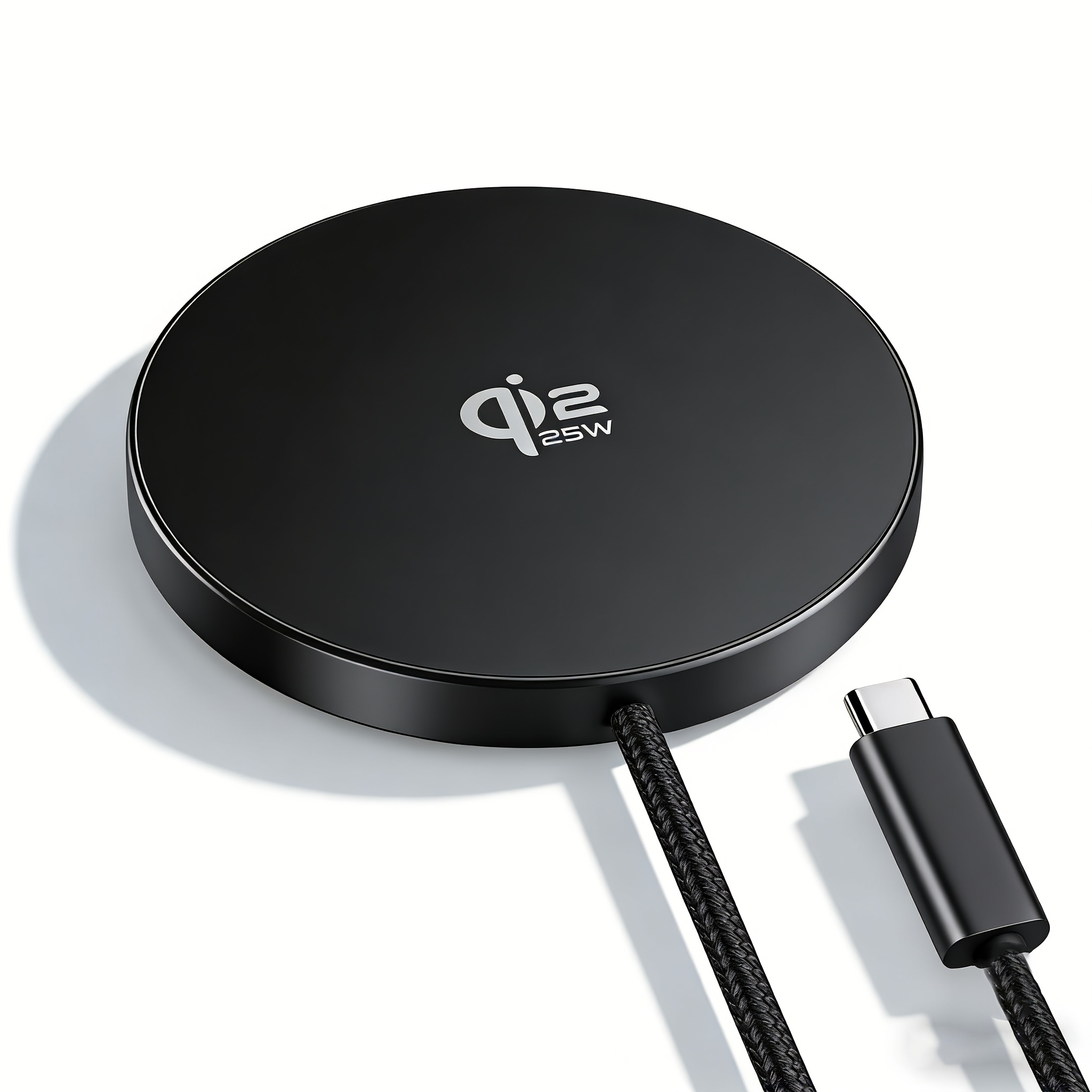 Image of 25w Qi2.2 2-in-1 Magnetic Wireless Charger Qi Fast Charging Station Supports Charging Your Phone, Earphones