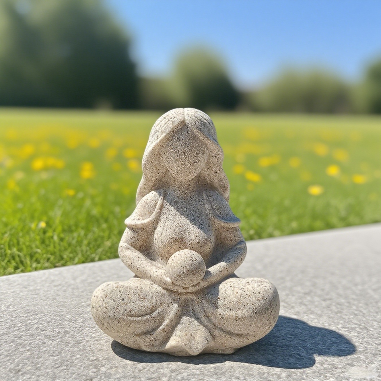 Image of 1pc Resin Statue - Versatile Decoration For Home, Office, And Outdoor Spaces | Perfect Gift For Halloween, Christmas, Easter, And Thanksgiving