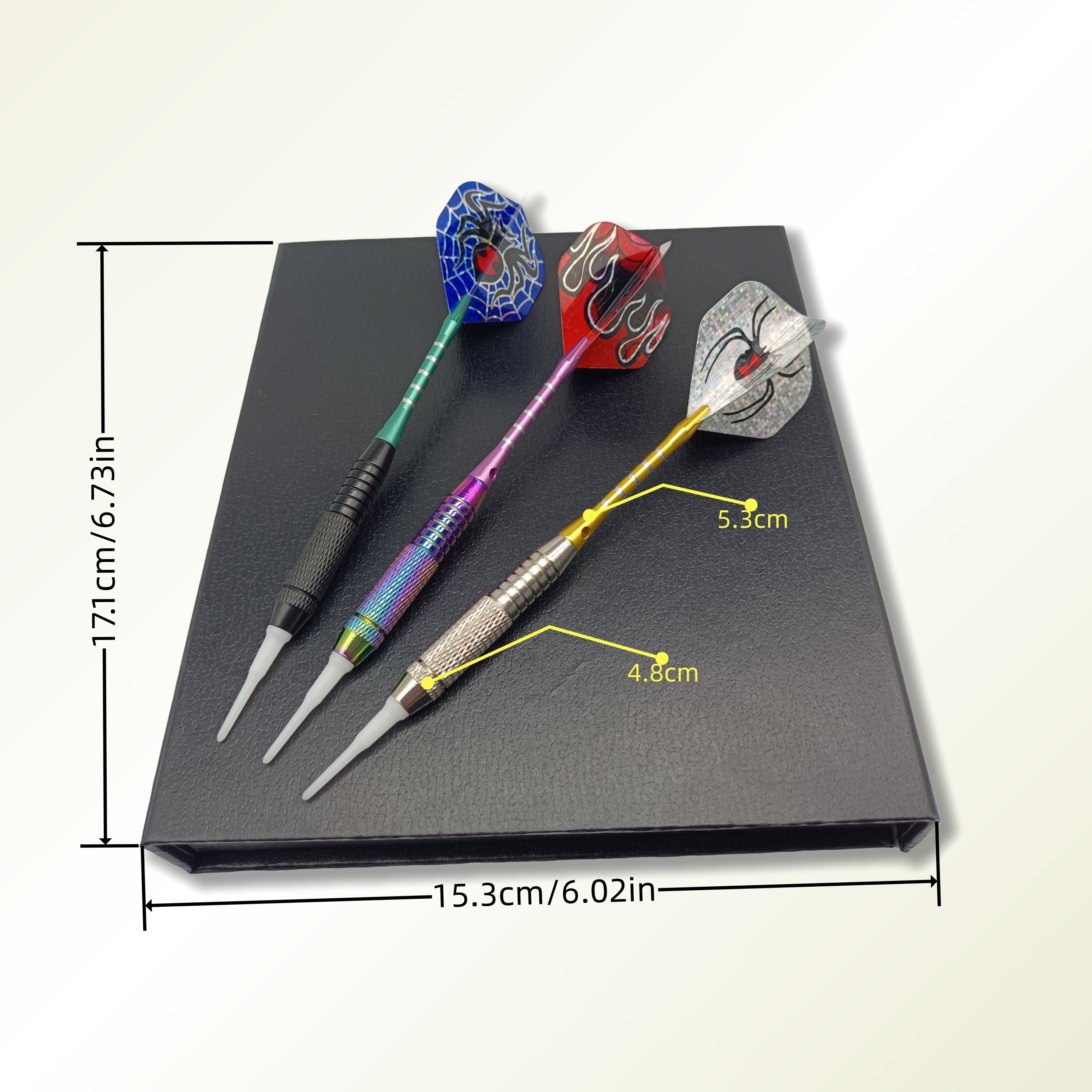 Dart Gift Box Set with 16-Gram Dart Bodies and Safety Tips