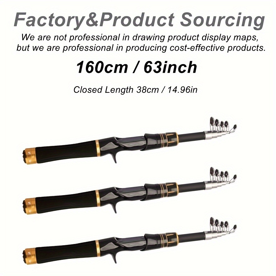1pc Ultralight Fast Action Casting Fishing Rod Perfect For - Temu