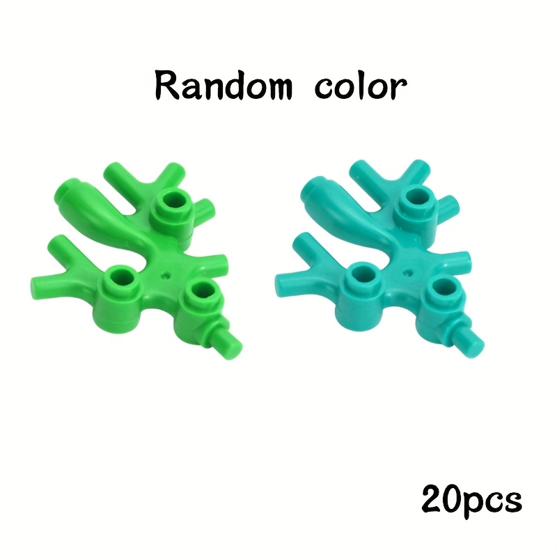 Colorful Leaf Shaped Building Blocks for Educational Play