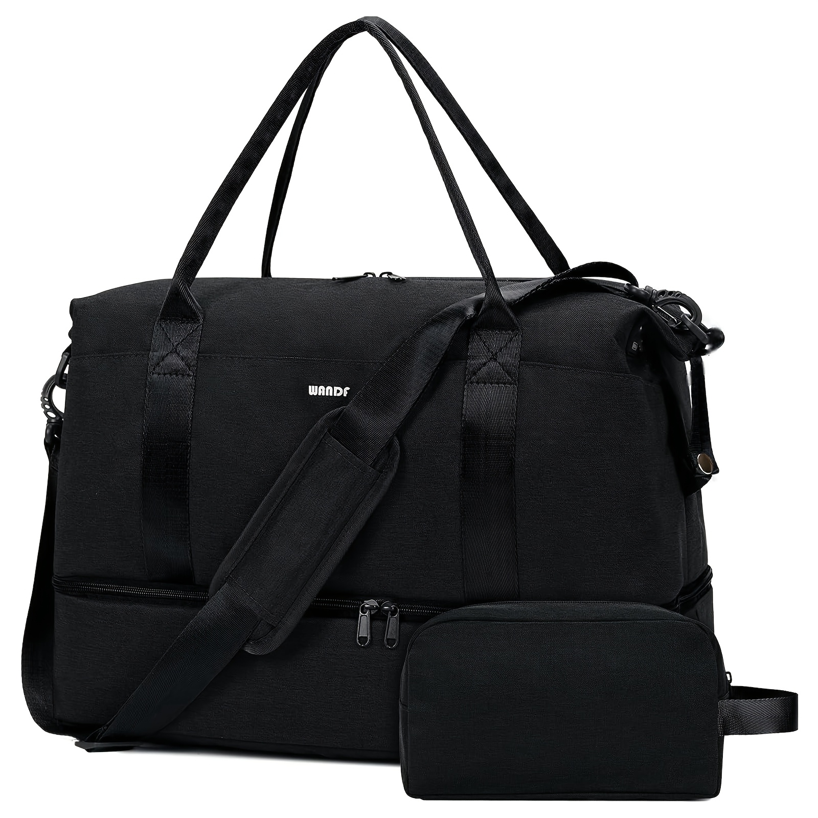 TEMU Cartable Cabine avec Sac à Chaussures et Trousse de Toilette - Bagage à Main pour Femmes, Hommes & Couples, Idéal pour d', Rentrée Scolaire &