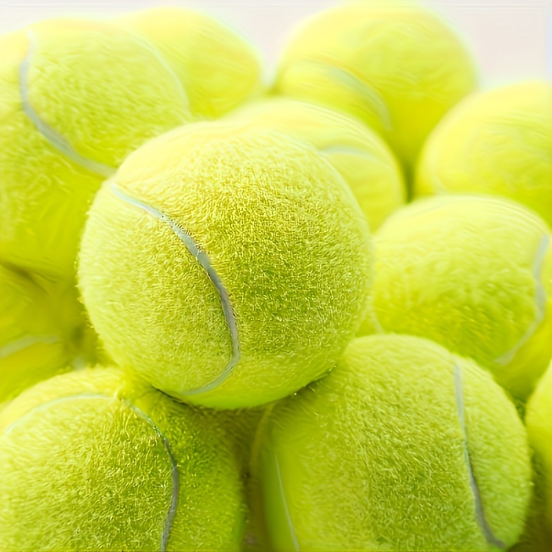 TEMU 1.97in 5cm 4pcs/6pcs/20pcs Small Dog Tennis Play And Training Pet Toys Dog Toy Ball Bite-resistant Grinding Teeth High Unbreakable Pet Ball