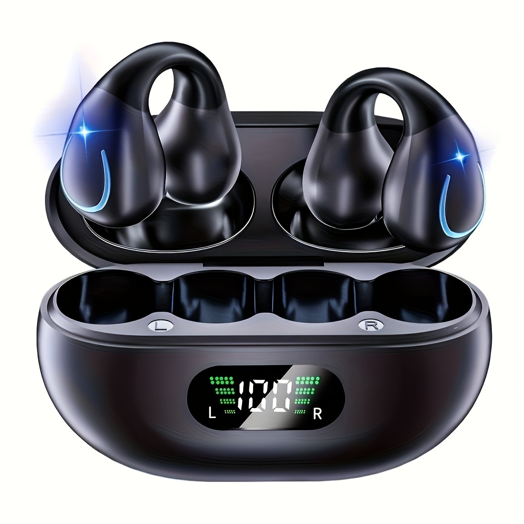 

Compatible Ios/, Trapsonwireless 5.3 Ear Earphones, Ear Earphones, Ear Wireless Earbuds Bt 5.3, Headphones Earhook -in , Led Display, , Running, Cycling, , , Use, , Usb-c Charging,