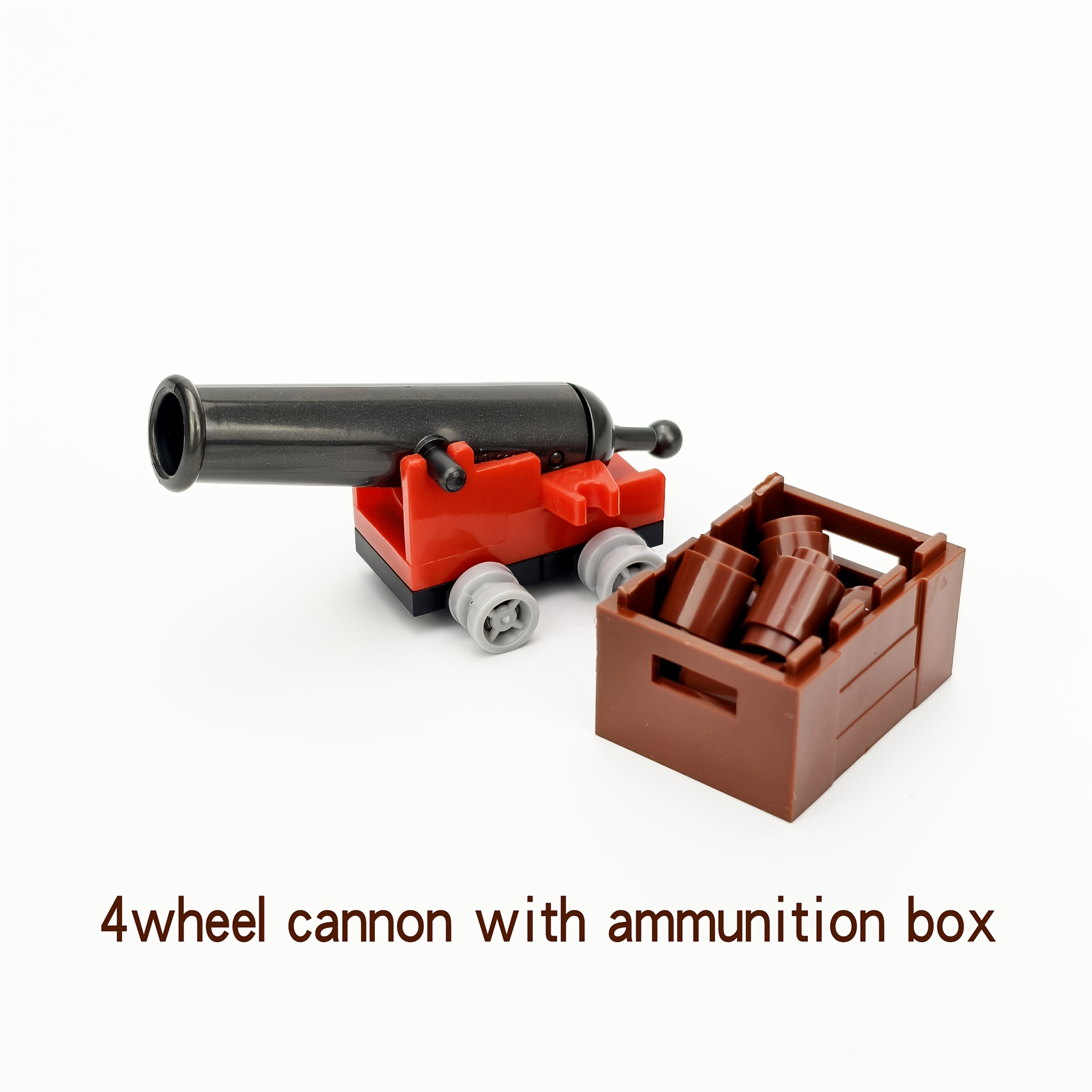 Artillery Military Mortar Sandbag Building Blocks Toy