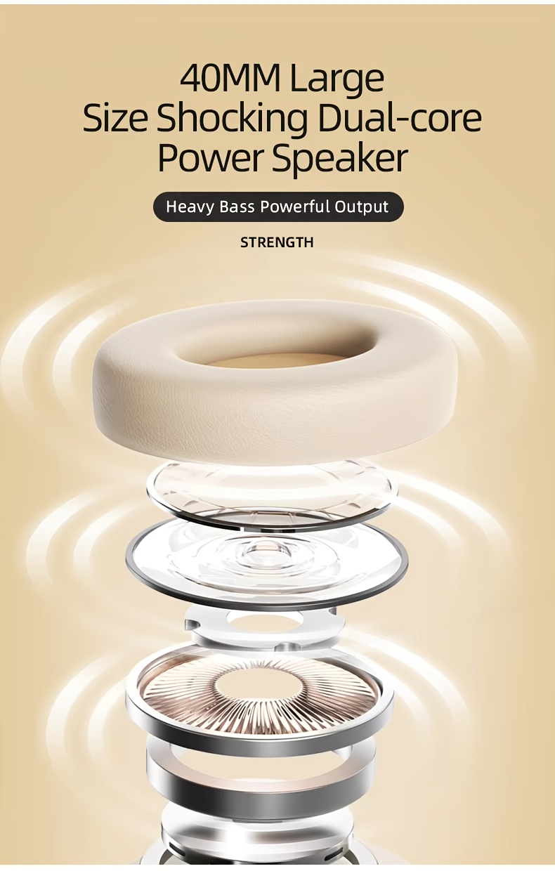 Lenovo TH30 - Qualité sonore Hifi - Casque premium - Design immersif pour appels vocaux clairs