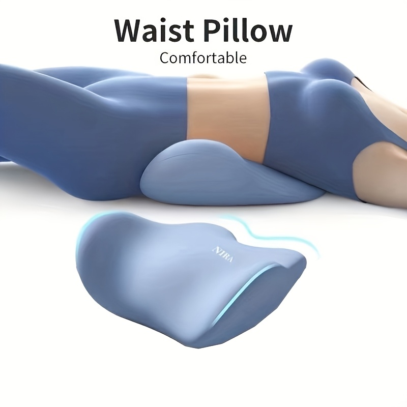 【2way】腰椎 枕：長時間座り仕事に最適、寝ながらも快適な腰椎ケア