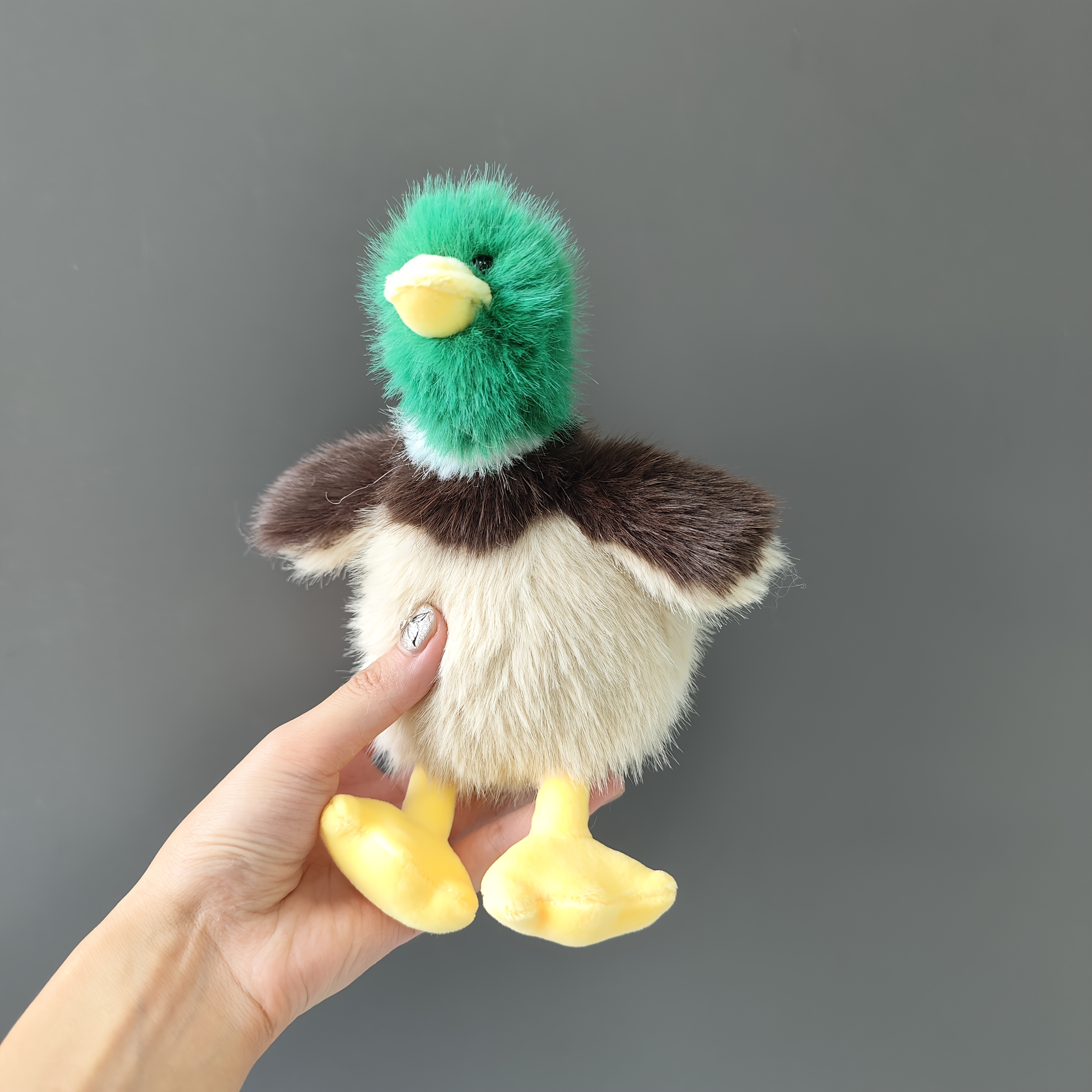 Geknuffelde Duif | Realistische Vogel Decoratie Pop Speelgoed - Vogel