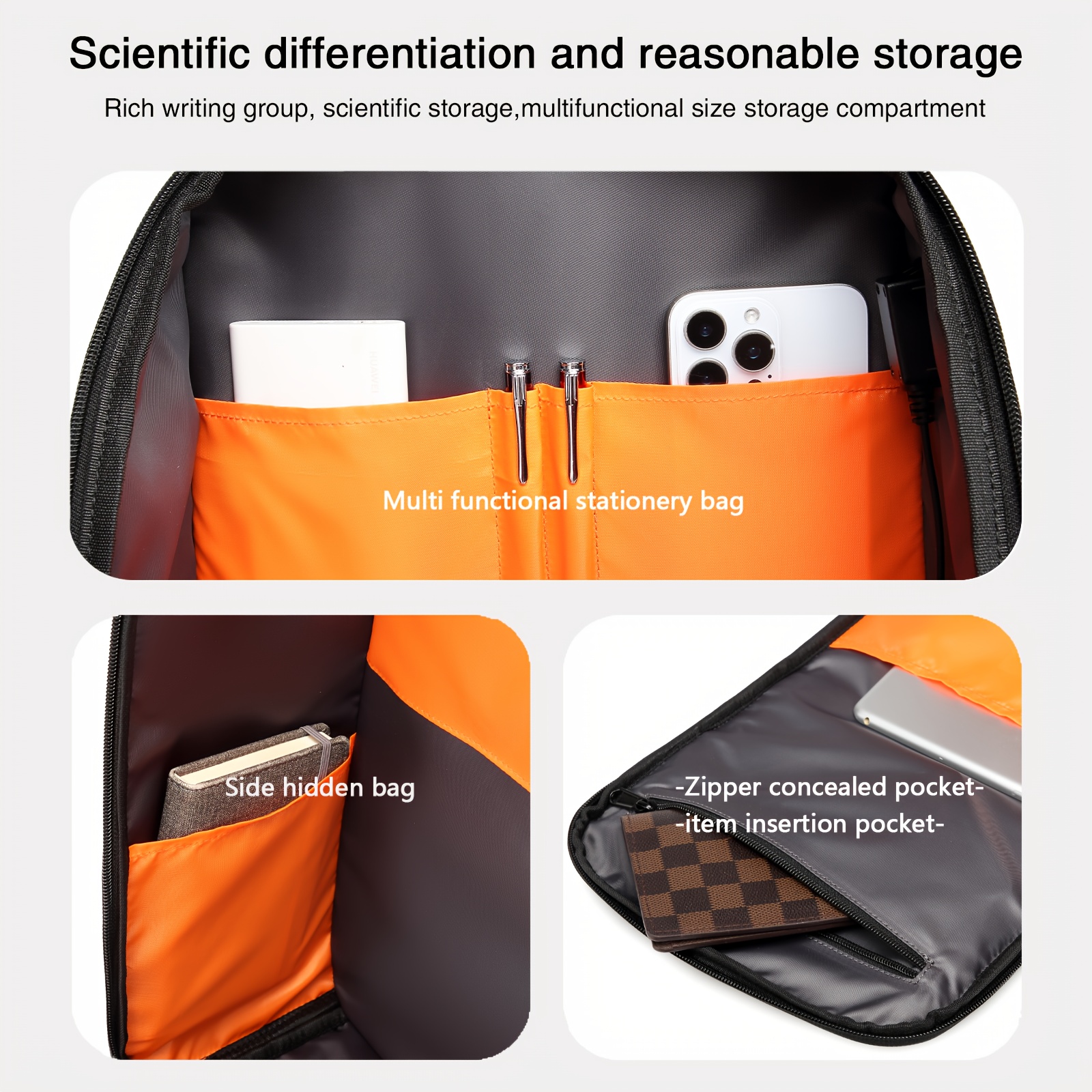 backpacks for college laptop and storage LOVEVOOK Backpack Women Work Teacher with Tumbler Holder backpacks-use-work Color:Black/ Red (default) 12+ Gregory Zulu 35 l