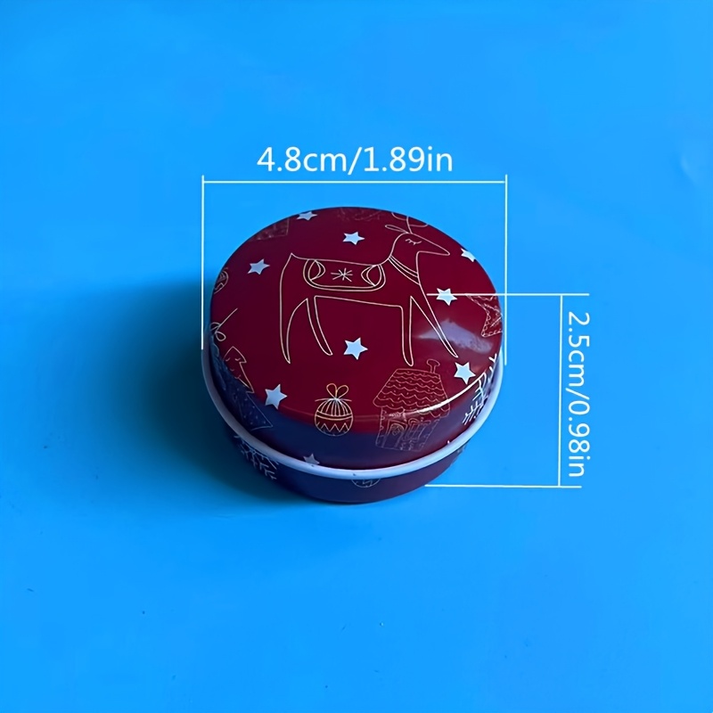 Mini Round Christmas Gift Packaging Box