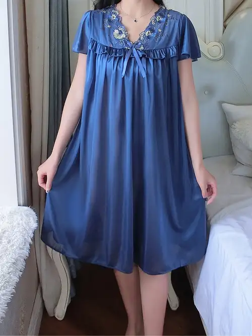 night dress satin sold on Temu United States night dress satin sold on Temu United States