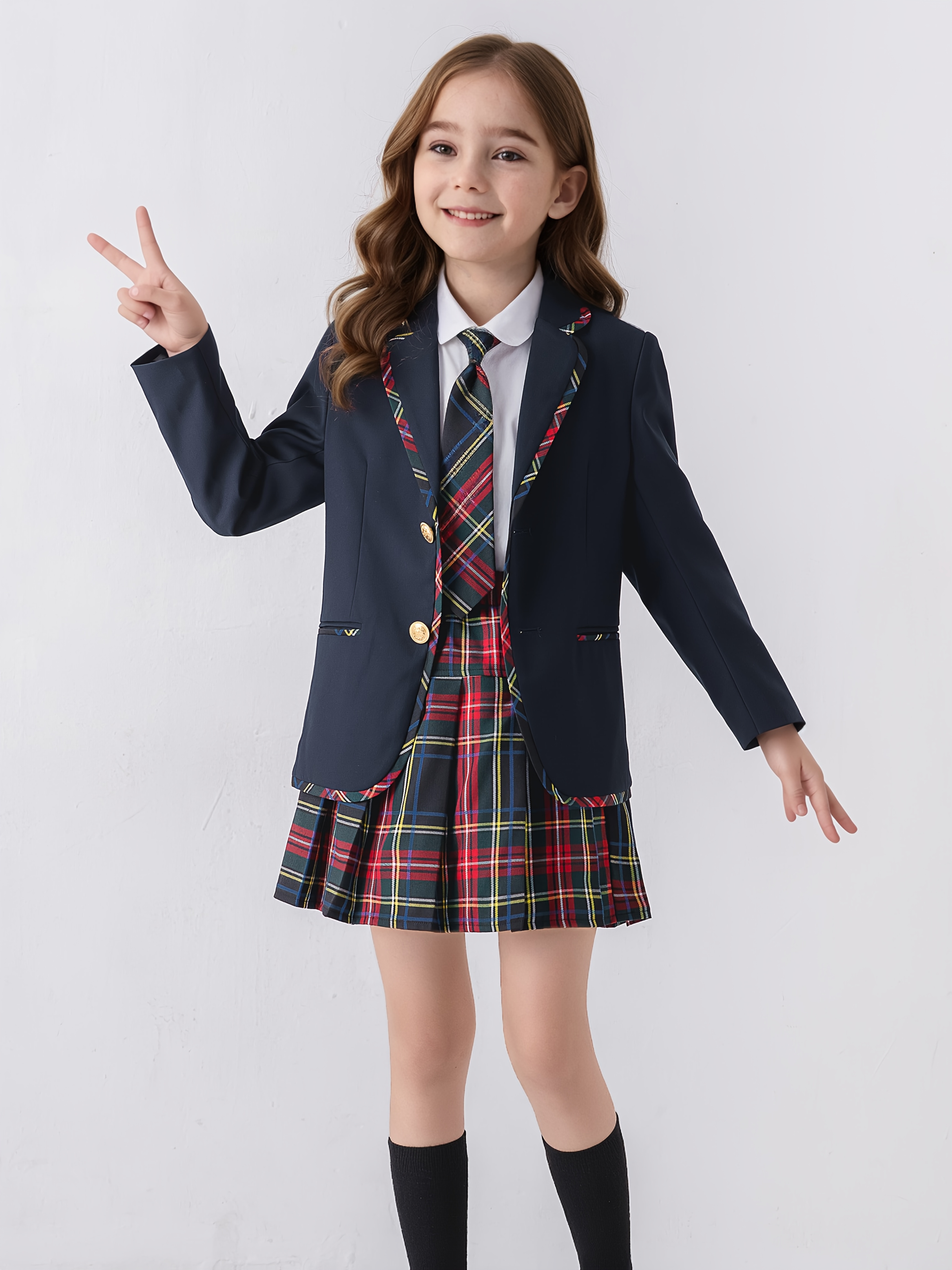 knee length dresses for ladies Hermione Granger Costume | Girls Harry Potter Fancy Dress Up main image 0