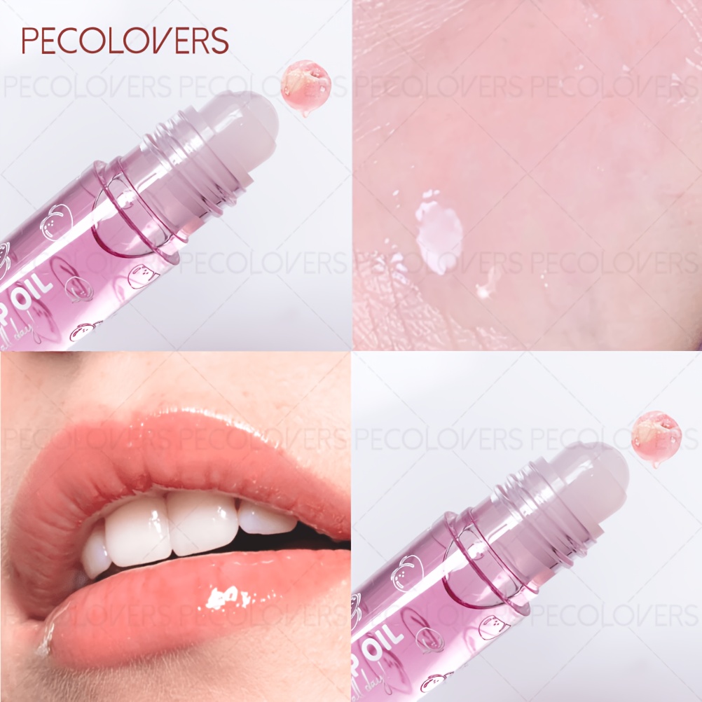 Glossy Lip Gloss & Transparent Lip Oil, Waterproof