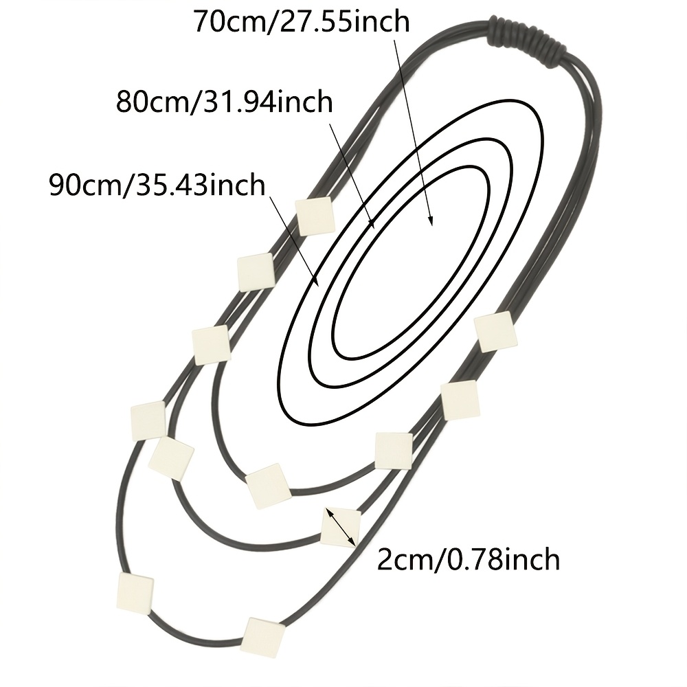 Geometric Multi-layered Accessory Necklace