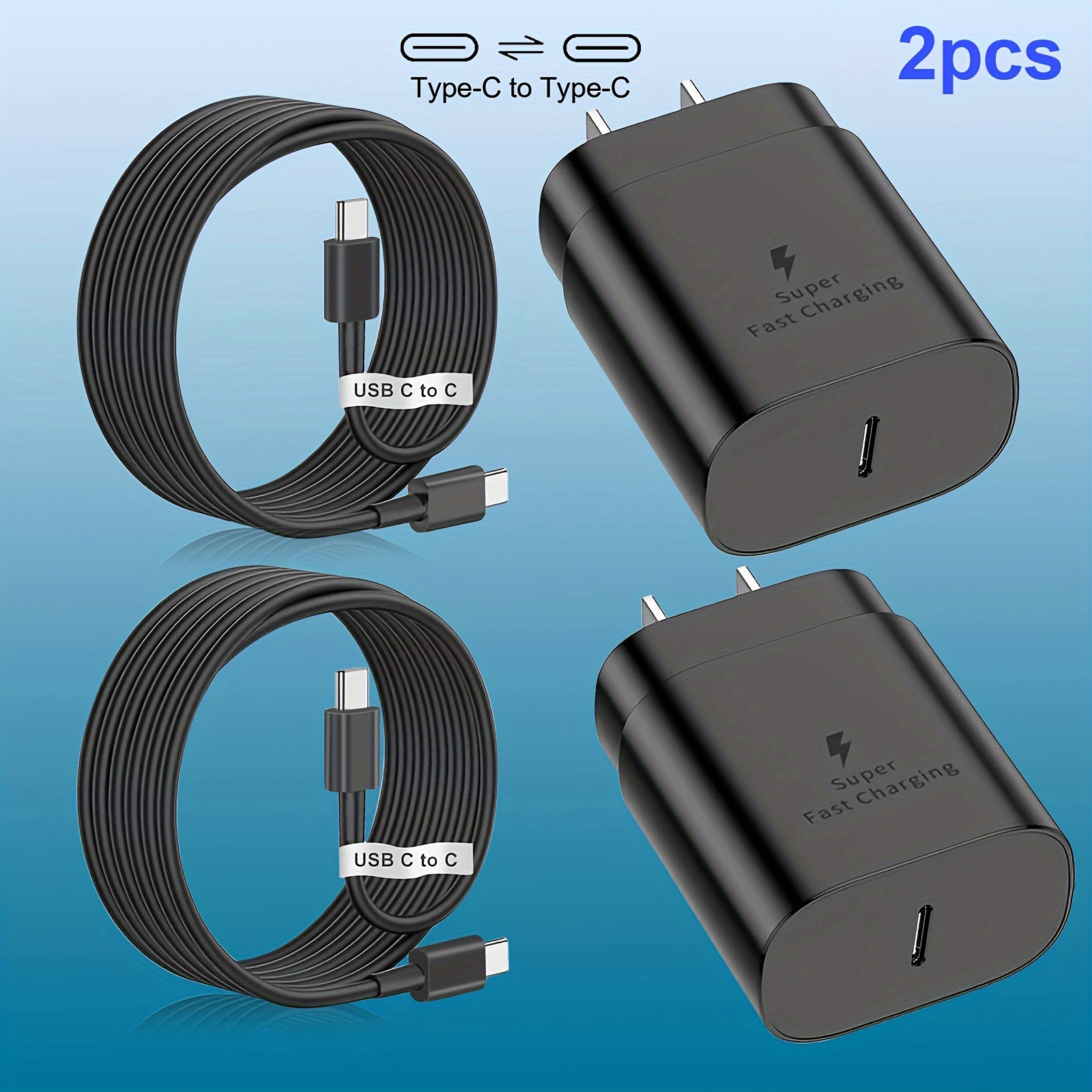 

For Samsung Fast Charger Type C, Type C Wall Charger 4ft Cable Fast Charging Galaxy S23 Ultra/s23/s23+/s22/s22 Ultra/s22+/s21 Ultra/s20 Ultra/note 20/note 10/z Fold 3