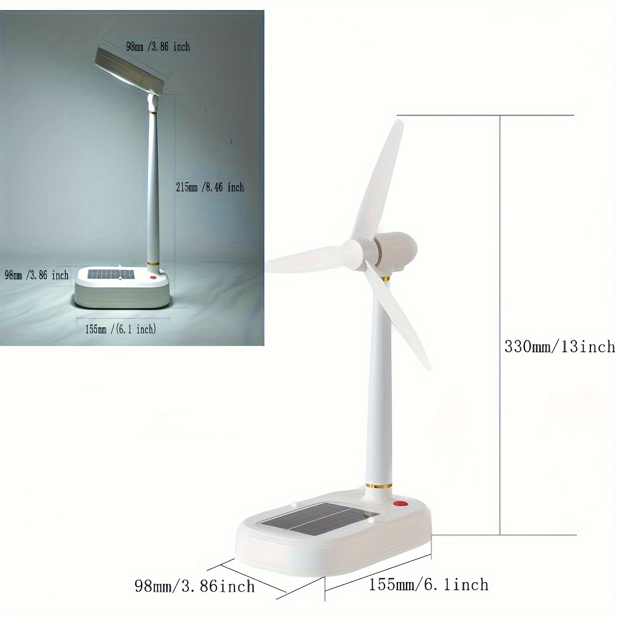 solar powered usb charging 2 in 1 led desk lamp with fan plastic material button operation household use rechargeable lithium battery led light source office table lamp bedside lamp details 4