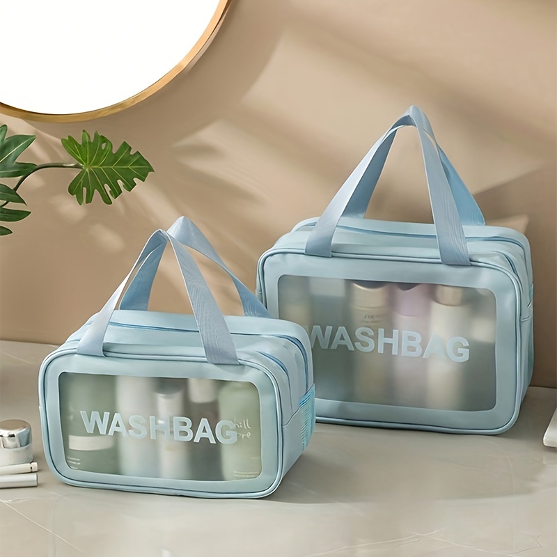 

2- Set, Multifunctional , Pvc Dry Wet Separation , Cosmetic Bag