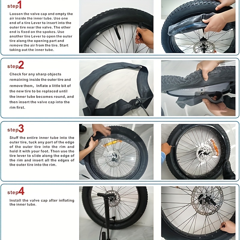 Inner Tube How To Put Air In A Bike Tire ROCKBROS 700*18-32C FV