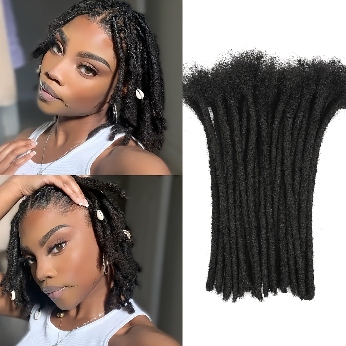 TEMU 15 pezzi Dreadlocks Sintetici