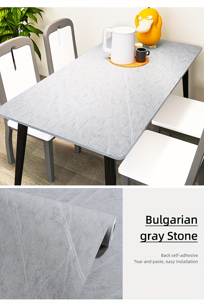 Plain Self Adhesive Wallpaper, Non-woven Fabric, Thickened Wall Sticker, Bedroom, Living Room, Hotel, Background (0.53m X 5m, White1 - View #14