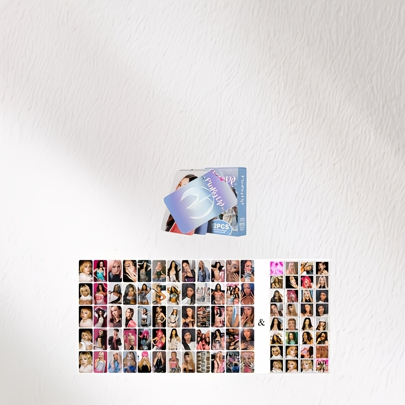 TEMU 92 New Style Photo Album Sticker Cards | Includes 60 Photo Cards + 32 Stickers | For Scrapbooking/wall Decor/notebooks/parties | Valentine's Day
