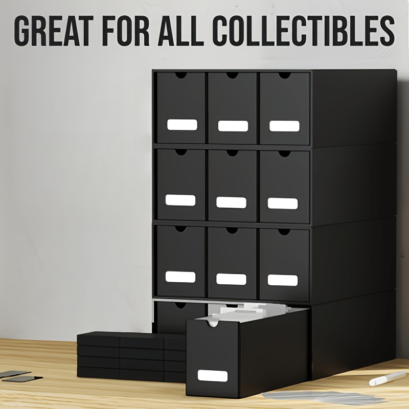 7200 card large capacity trading card storage box a durable rectangular storage box with a   cover suitable for mtg baseball basketball game and comic cards   protection