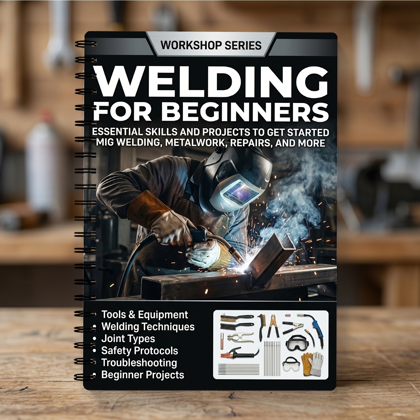 TEMU Mig Welding Guide Book: Suitable For Home Repairs, Car Maintenance & Metalworking - Practical Projects Handbook With Diy Manual For Hobbyists,