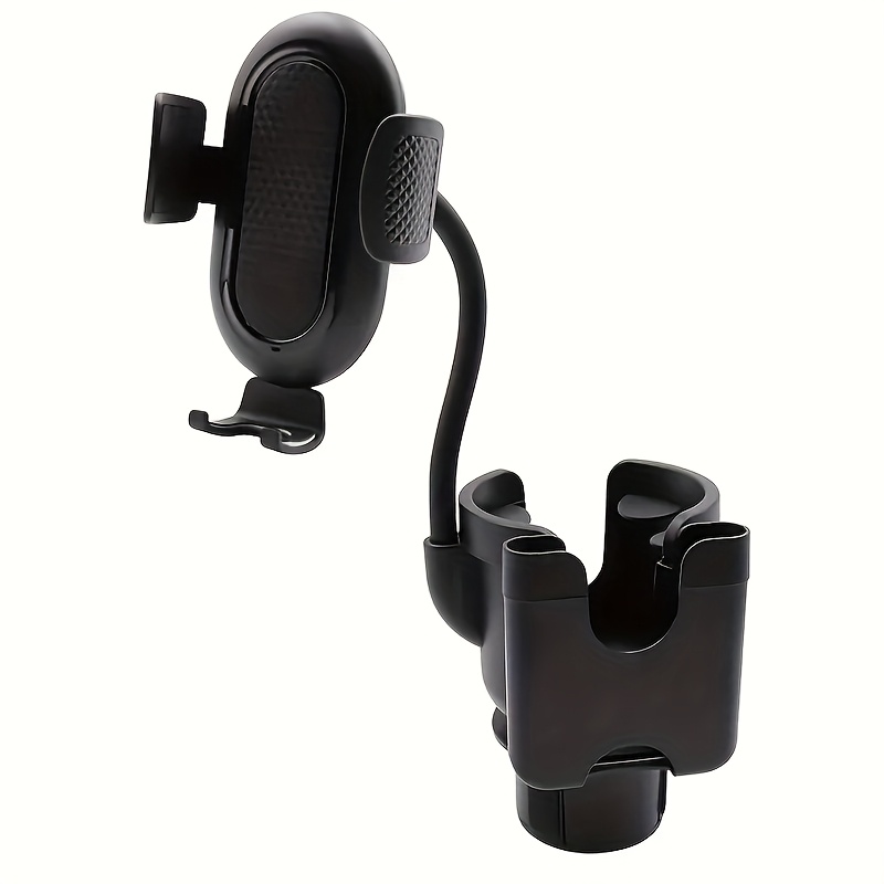 Portable Car Cup Holder Phone Mount, Adjustable Multi-functional Cup Holder Phone Mount, Designed For Vehicle Round Cup Holders