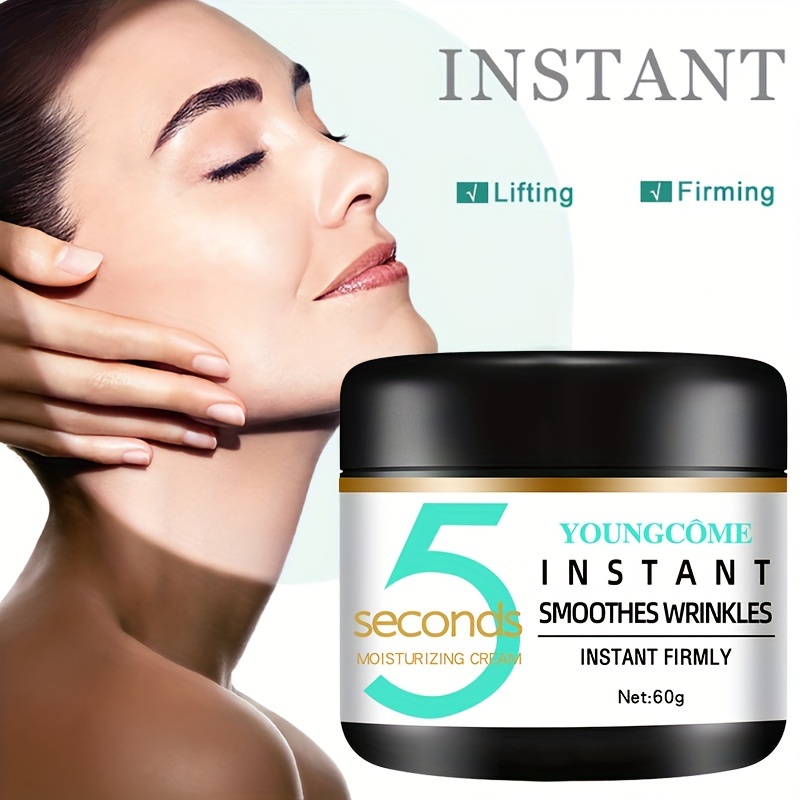 Instant Wrinkle Cream Plant Squalane Moisturizing Face Cream Temu