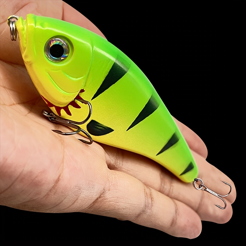 TEMU 1pc Lifelike 36g Sinking Hard Bait For Freshwater & Saltwater Fishing - Versatile For , Trout, Salmon & More