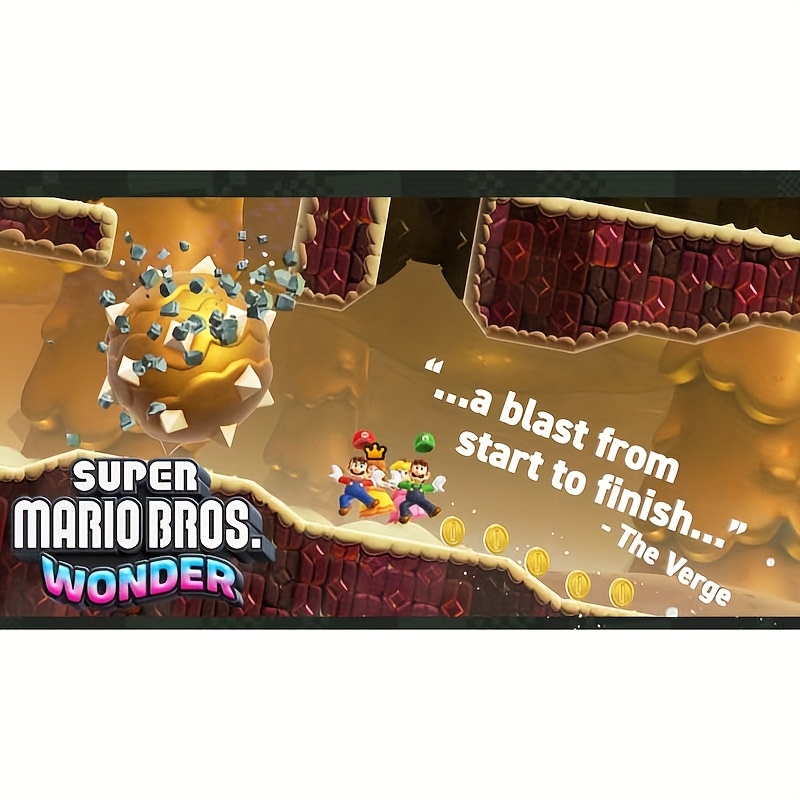Nintendo Switch - Super Mario Bros.™ Wonder: Nieuw Mario-avonturenspel met iconische personages